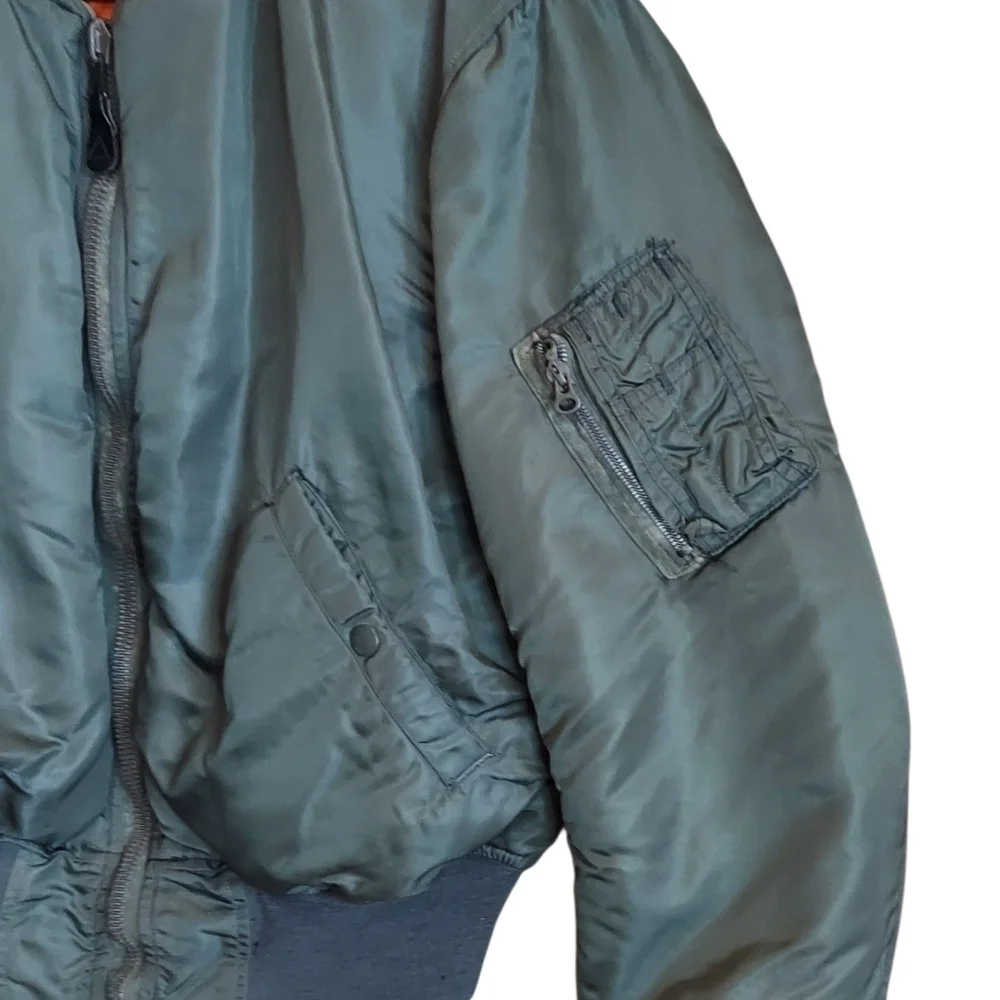 Vintage 60's USAF Type MA-1 Flight Bomber Jacket Alpha Industries